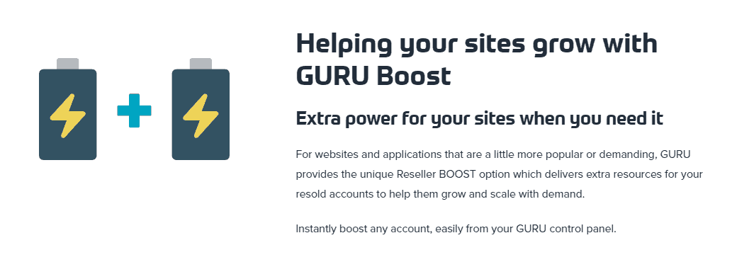 guruhosting review boost