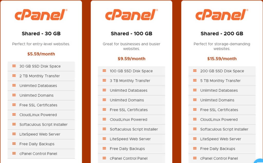 RackNerd Hosting Review - Shared Hosting Pricing